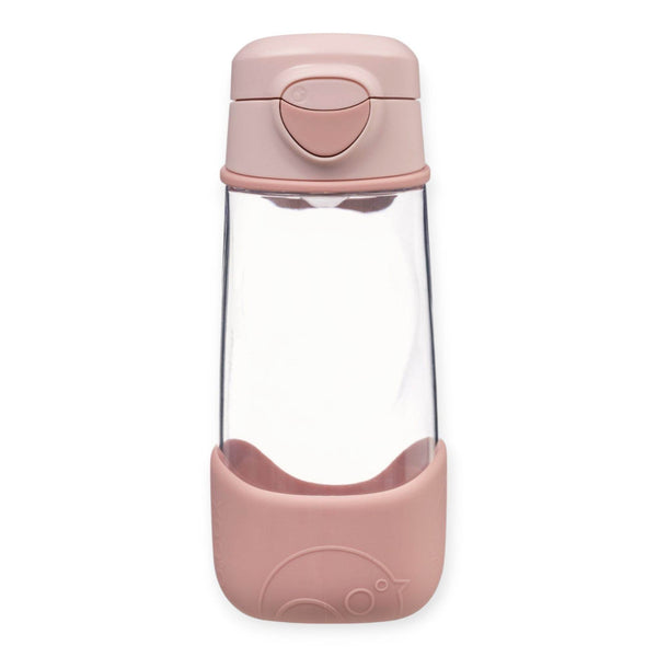 b.box Tritan Sport Spout Drink Bottle 450ml Blush Crush Pink - BabyAmore