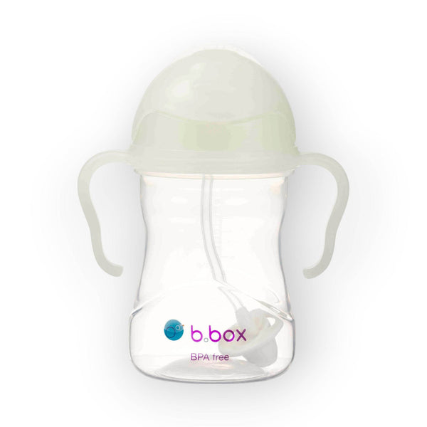 B.box Weighted Straw Sippy cup - Glow in the dark - BabyAmore