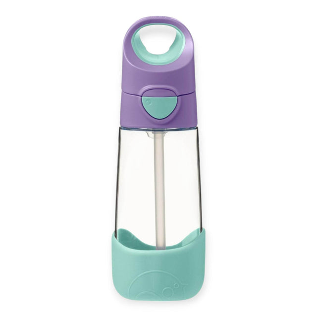 b.box Tritan Straw Drink bottle 450ml Lilac Pop Purple