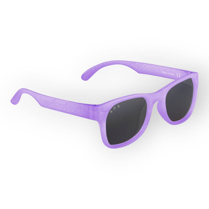 Roshambo Punky Brewster Lavender Shades Baby (0-2 Yrs) Polarized Grey - BabyAmore