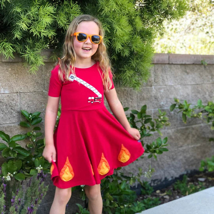 Roshambo Blippi Orange Shades Mirrored Green, Junior (5+Yrs) - BabyAmore