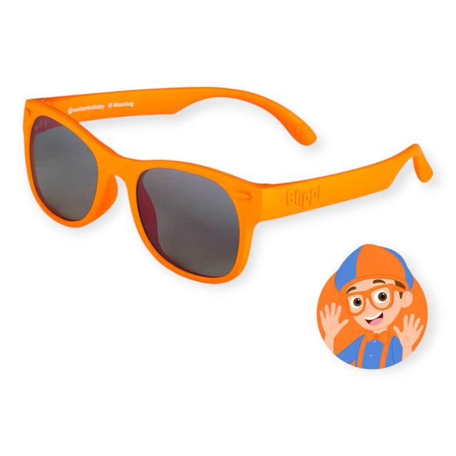 Roshambo Blippi Orange Shades Polarized Grey, Baby (0-2 Yrs)