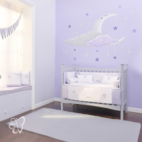 Blooms and Butterflies Dreamy Full Bedding Set