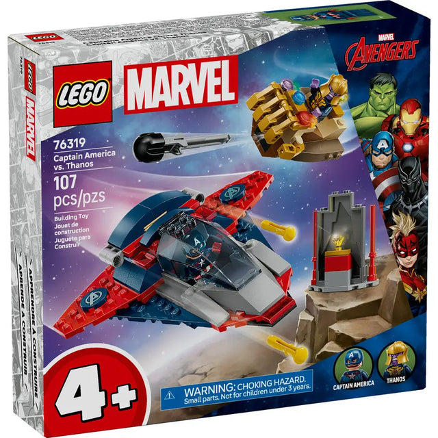 Lego Super Heroes Marvel Captain America vs. Thanos (107 Pieces)