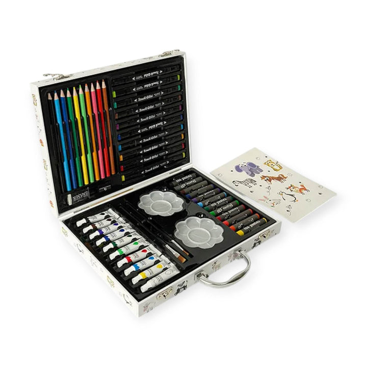 iLearnNgrow 67 Pieces Colouring Set - Jungle Animals - BabyAmore