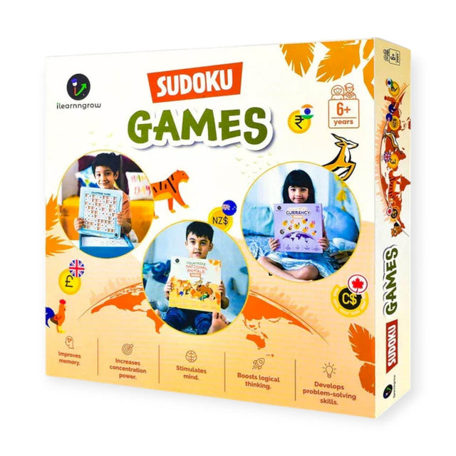 iLearnNgrow Countries Theme Sudoku Combo
