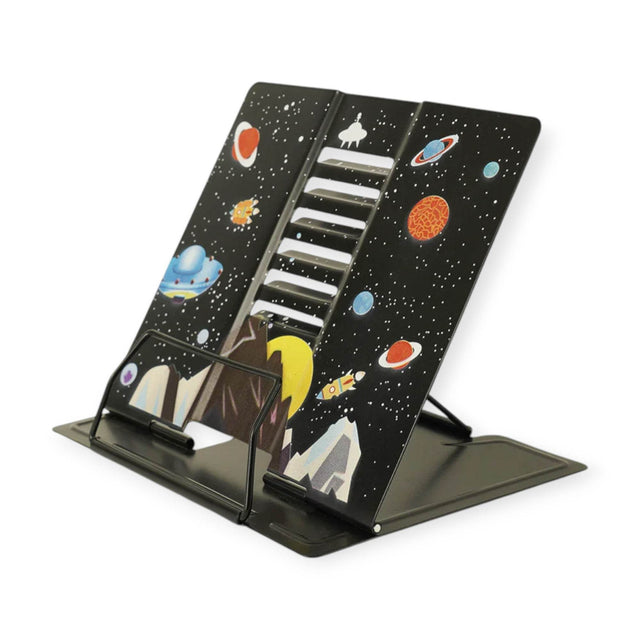 iLearnNgrow Kids Books Stand Adjustable and Portable Multifunctional Bookend Book Stand