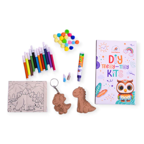 iLearnNgrow Teeny Tiny DIY Dino Painting Kit