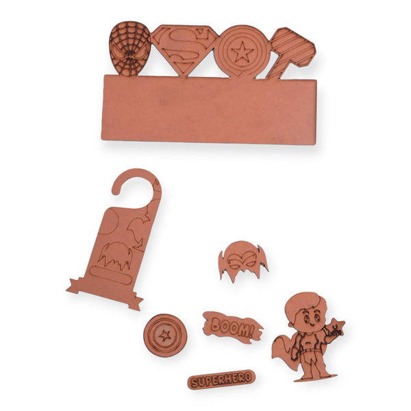 iLearnNgrow Teeny Tiny DIY Super Hero Door knob