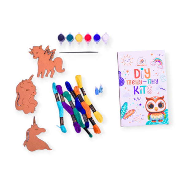 iLearnNgrow Teeny Tiny DIY Unicorn Thread Kit