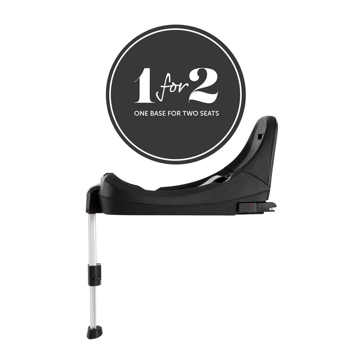 Hauck iPro Isofix Base - Black compatible with Hauck iPro baby and iPro kids series car seat - BabyAmore
