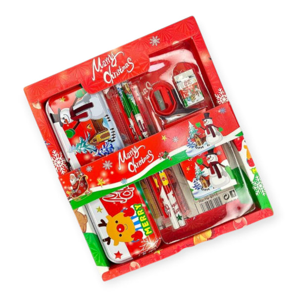 ilearnngrow Christmas Theme pencil box stationery set