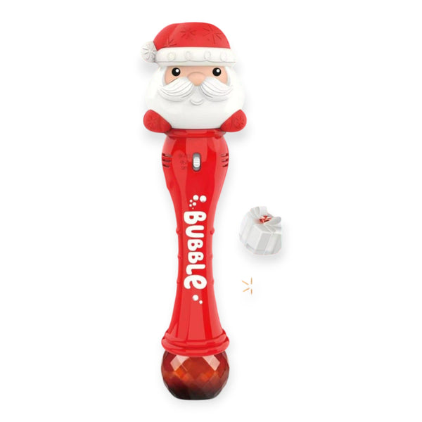 ilearnngrow Santa Claus Bubble Wand with Music and Light