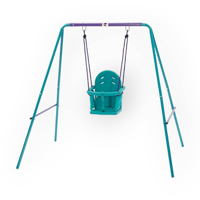 Plum 2 in 1 Metal Swing Set