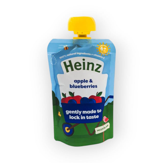 Heinz Puree 6+ Months 100g - Apple and Blueberries