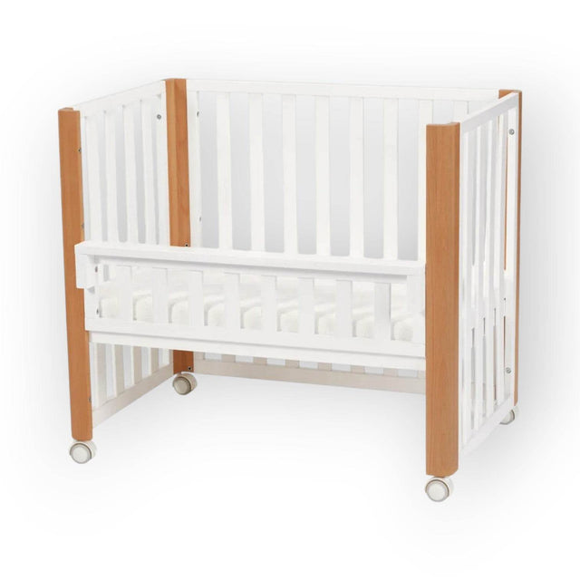 KinderKraft Koya Wooden Cot with Playpen Function