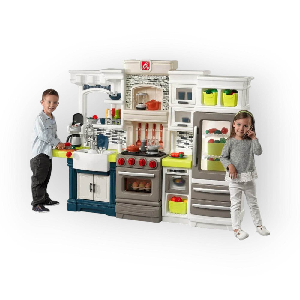 Step2 Elegant Edge Kitchen – Toy kitchen set for kids – BabyAmore