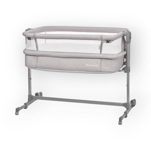 KinderKraft Neste Air Co Sleeper, Light Grey Melange - BabyAmore