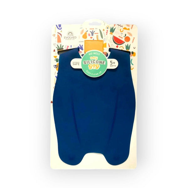 The Evolved Parent Co Baby Silicone Bib 5 + months - BabyAmore