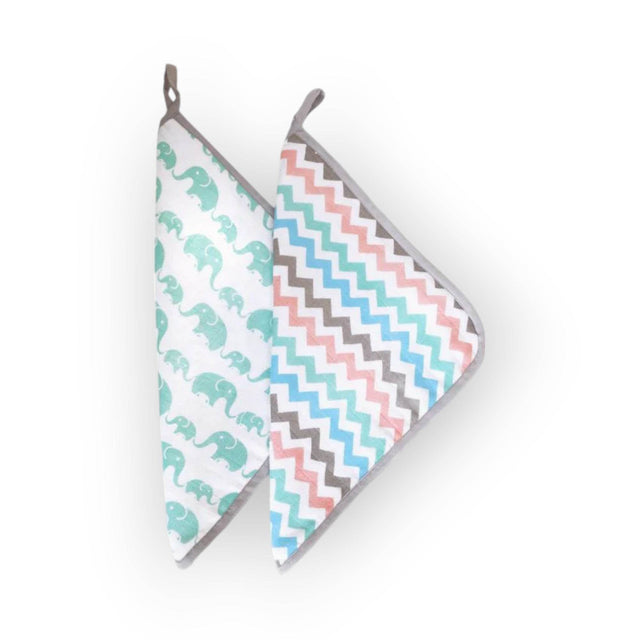 Masilo Organic Muslin Washcloths (Set of 2)
