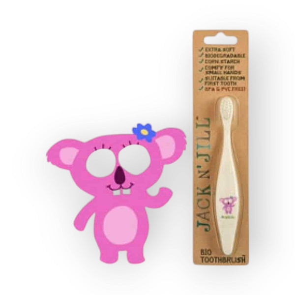 Jack n Jill Bio Toothbrush, Koala, 1 Toothbrush - BabyAmore