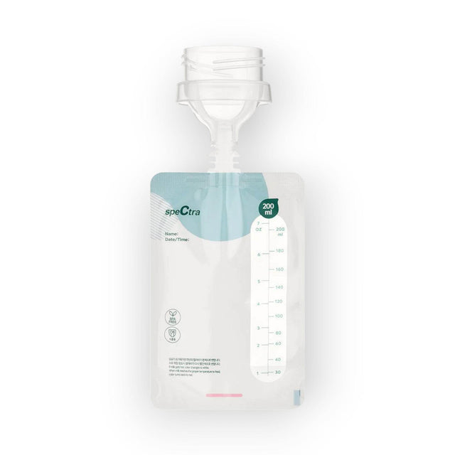 Spectra Easy Milk Storage Bags with 1 Connector & 10 Bags