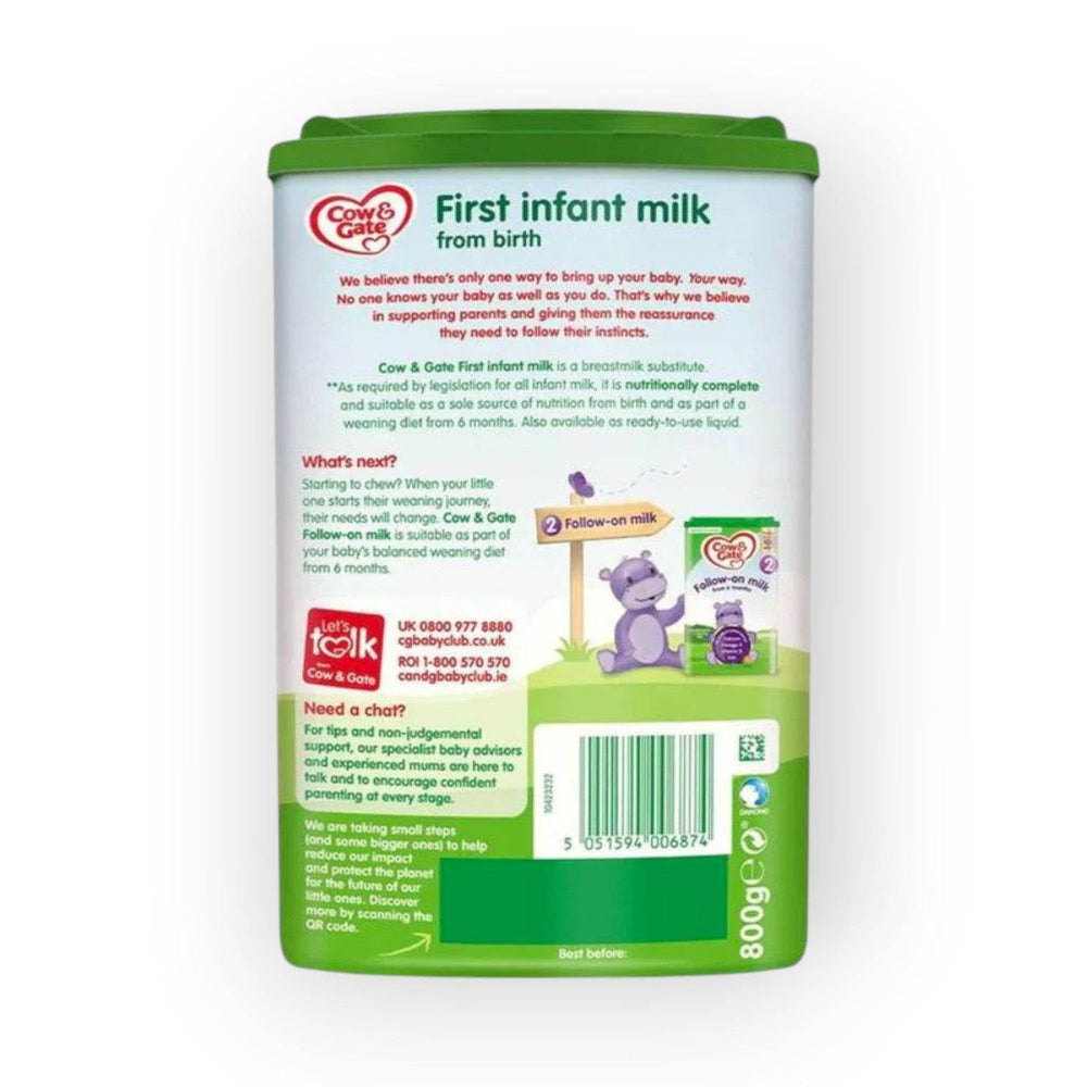 Cow Gate First Infant Baby Milk Formula Stage 1: Nutritionally