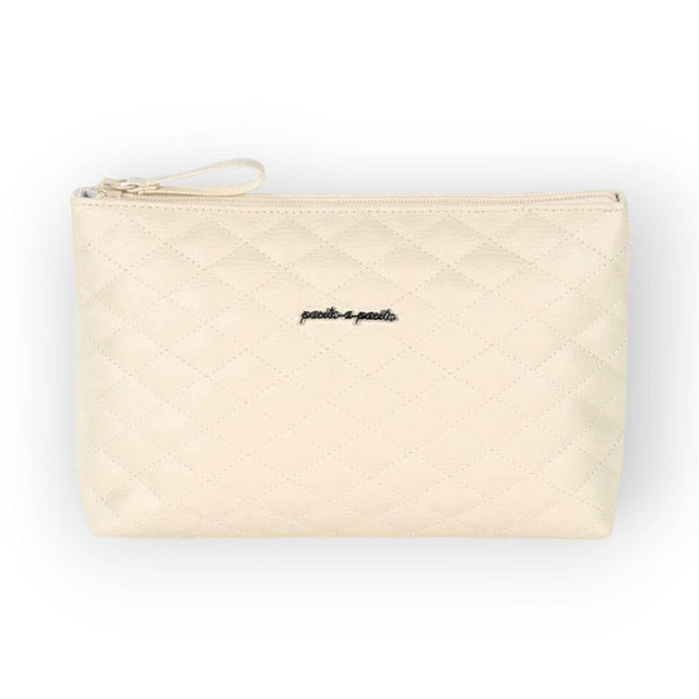Pasito a Pasito Padded Ines Beige Travel Essentials Pouch