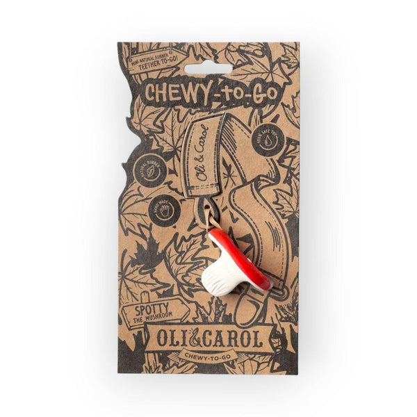 Oli and Carol Spotty The Mushroom Chewy Teether - BabyAmore