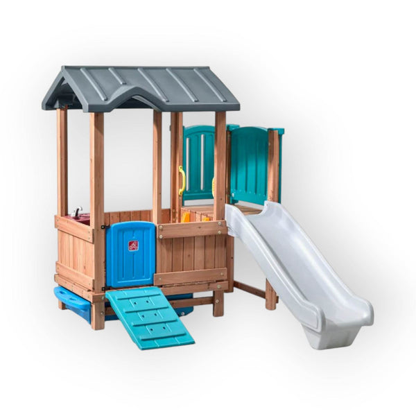 Step2 Woodland Adventure Playhouse & Slide - BabyAmore