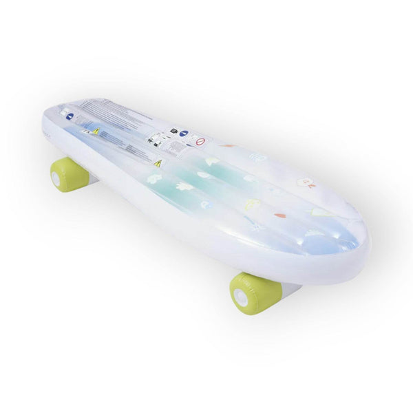SUNNYLiFE Kids Skateboard Float The Sea Kids Blue-Lime - BabyAmore