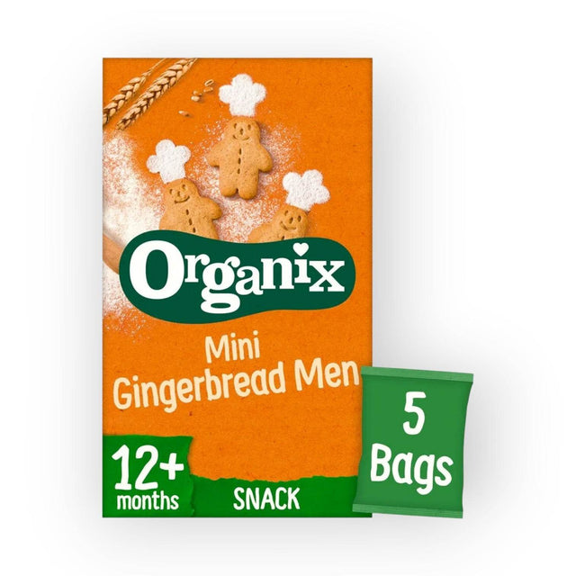 Organix Mini Gingerbread Men, 100g