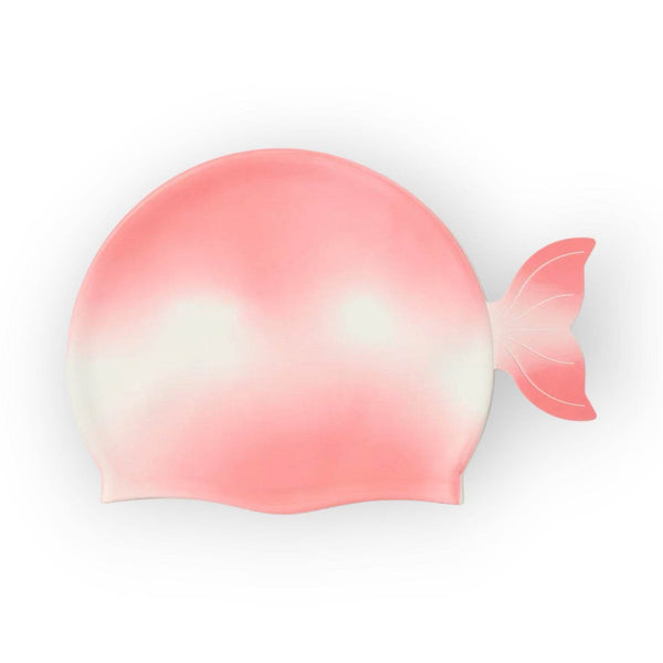 SUNNYLiFE Kids Swimming Cap Melody the Mermaid Pink - BabyAmore