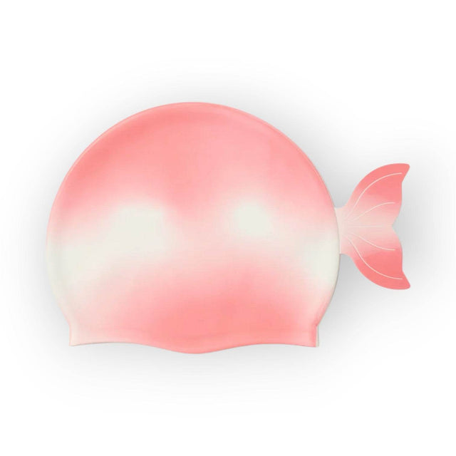 SUNNYLiFE Kids Swimming Cap Melody the Mermaid Pink