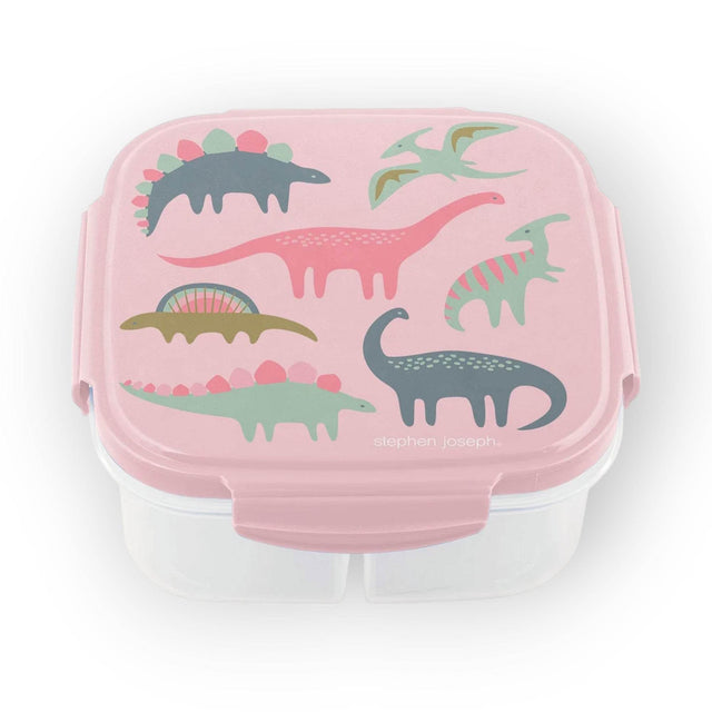Stephen Joseph Snack Box with ICE-Pack Pink Dino