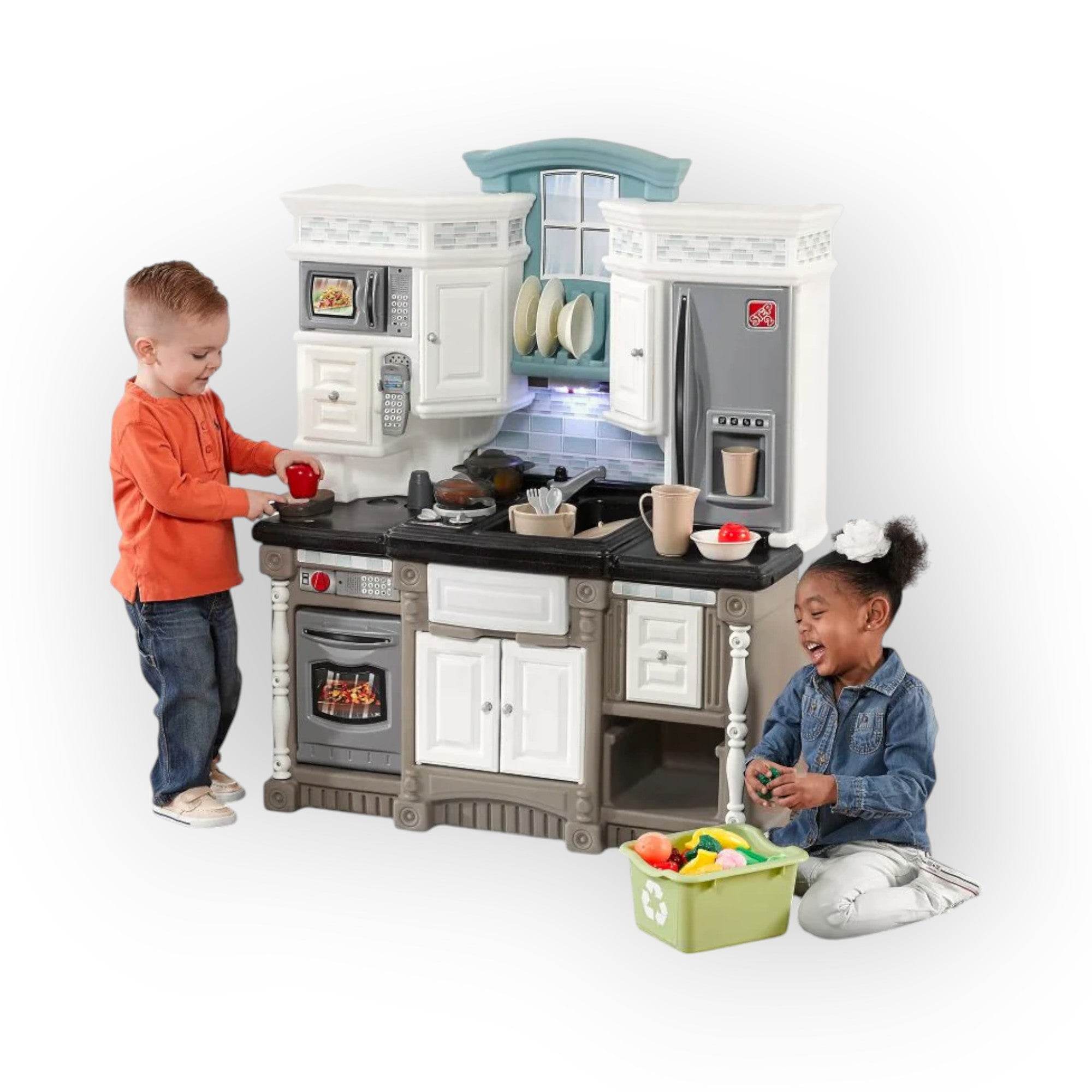 Step2 Life Style Dream Kitchen – Realistic Toy Kitchen Set for Kids ...