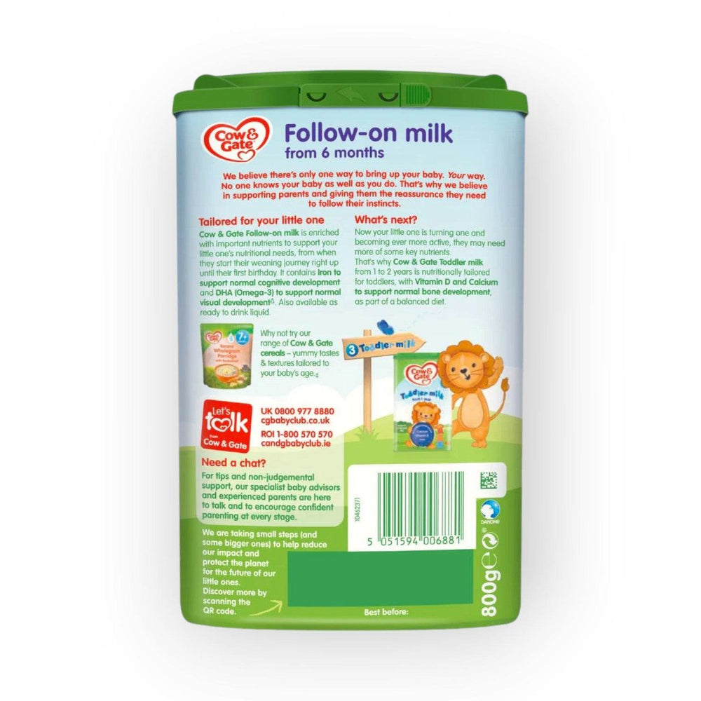 Cow Gate Follow On Milk Powder: Nutrition for Growing Infants