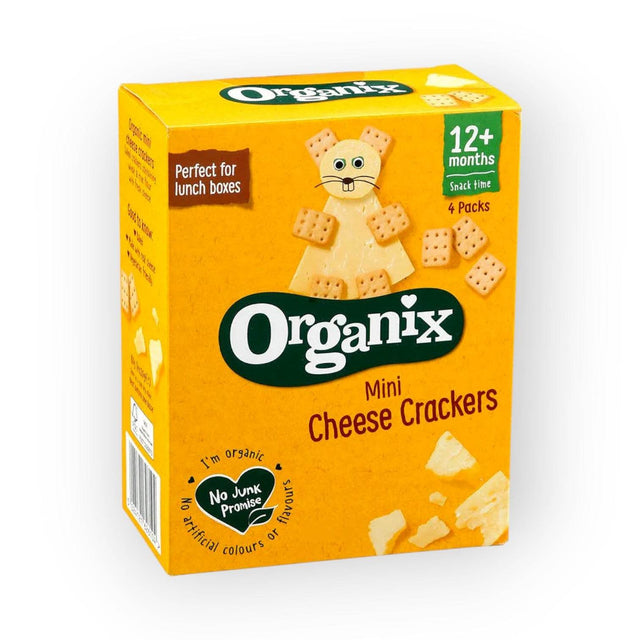 Organix Mini Cheese Crackers, 12+ months, 80g