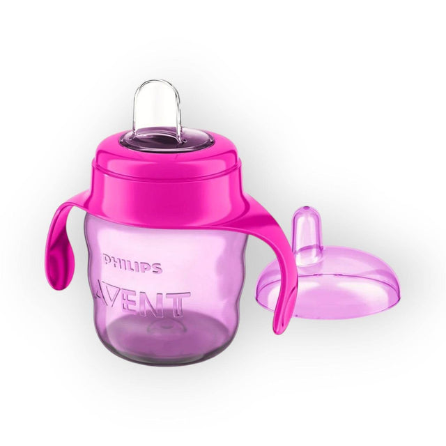 Philips Avent Spout Cup (Pink/Purple) 200 ml