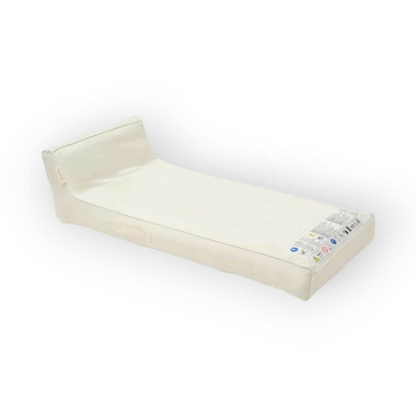 SUNNYLiFE Pearl color inflatable Luxe Lie-On Lounger Casa Blanca - BabyAmore