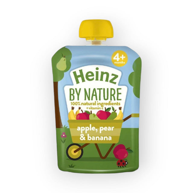 Heinz Puree 6+ Months 100g - Apple, Pear and Banana