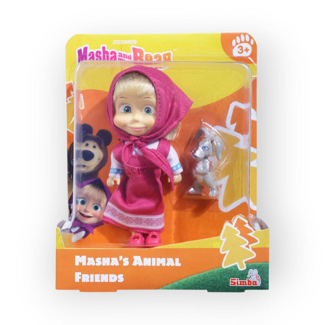 Masha and the Bear- Masha's Animal Friends Multicolor
