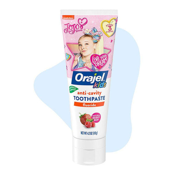 Orajel Anticavity Fluoride Toothpaste, Berry Divine, 119g - BabyAmore