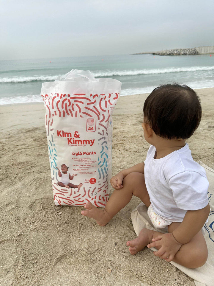 Kim & Kimmy Eco-friendly Baby Diaper Pants, Size 5, 12-17Kg - BabyAmore
