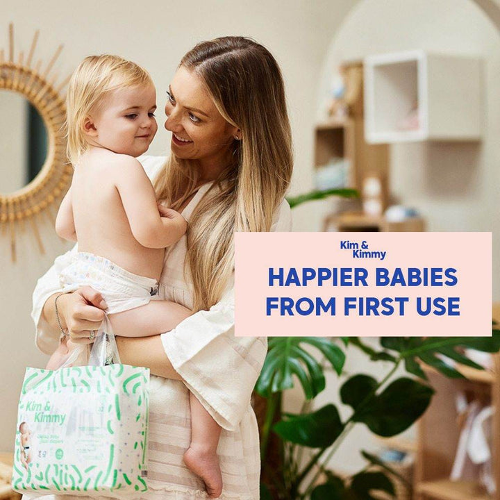 Kim & Kimmy Eco-friendly Baby Diaper Pants, Size 5, 12-17Kg - BabyAmore