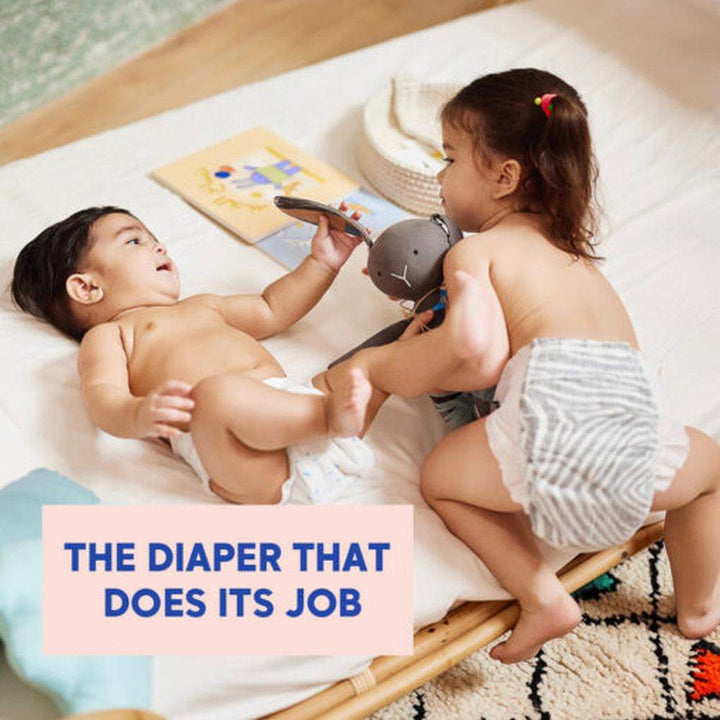 Kim & Kimmy Eco-friendly Baby Taped Diapers, Size 4, 9-14kg, 6-12M - BabyAmore