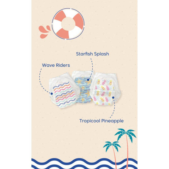 Kim & Kimmy Swim Pants, Medium, Size -3 - BabyAmore