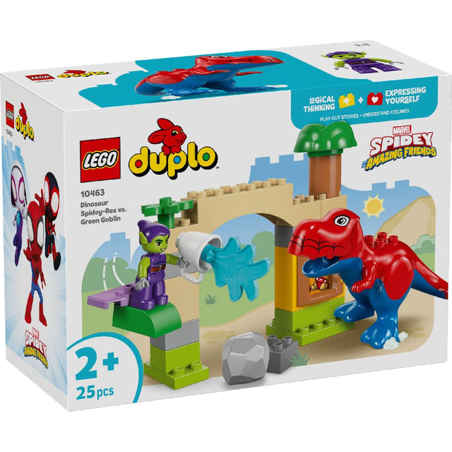 Lego Duplo Dinosaur Spidey-Rex Vs. Green Goblin (25 Pieces)