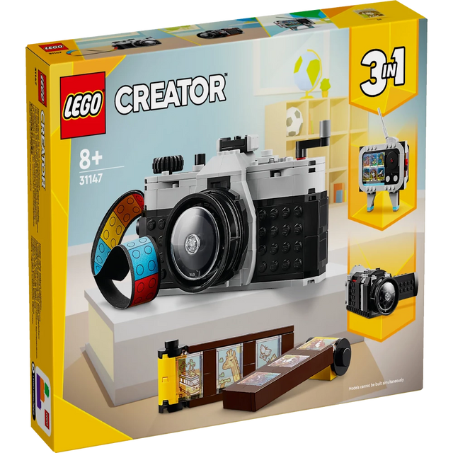 Lego Creator 3-in-1 Retro Camera (261 Pieces)