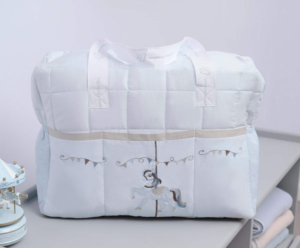 Blooms and Butterflies Merry Go Round Large Bag Boy